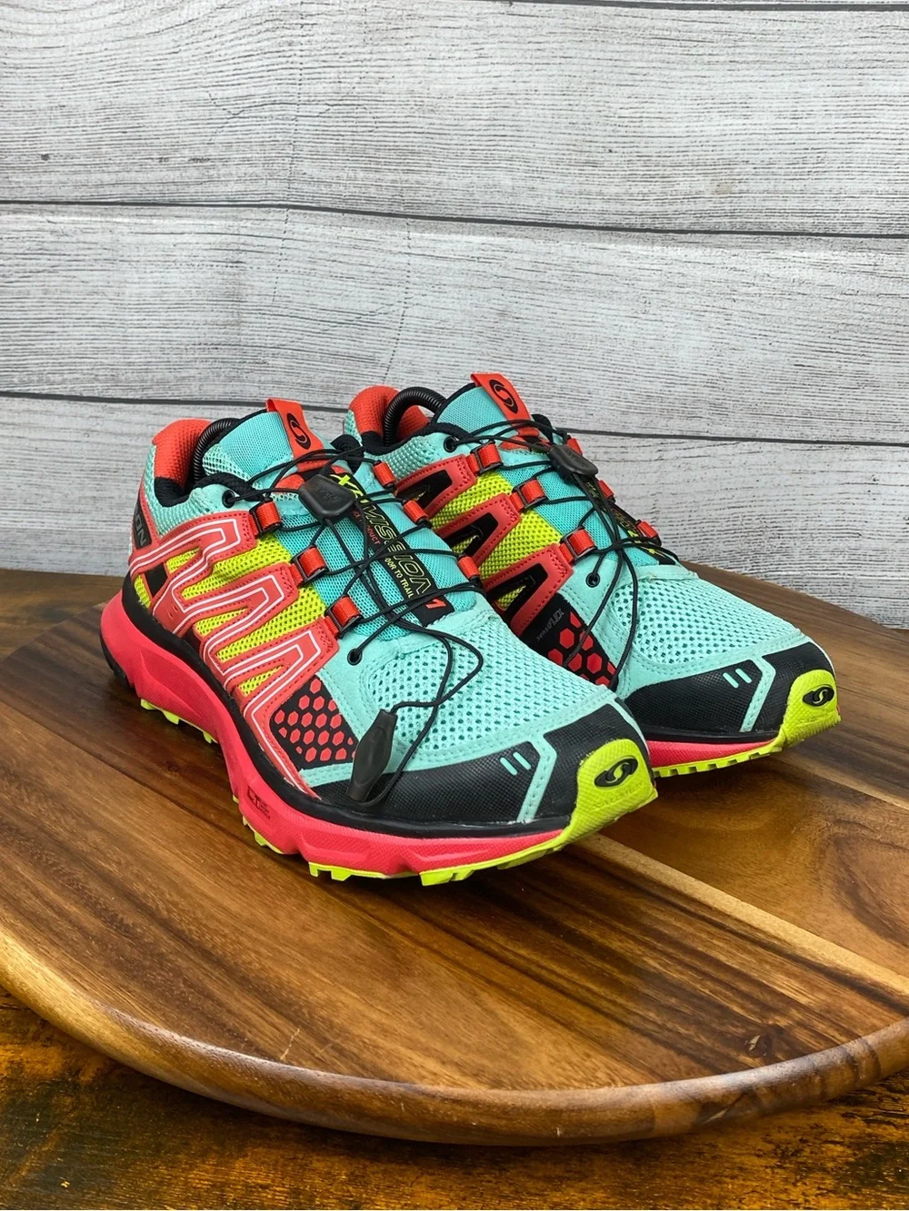 Salomon XR Mission 1 Multicolor Trail Running Shoe 128431 Womens Sneaker Size 10